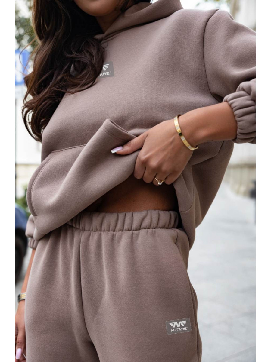 Chándal de mujer moca LEISURE VIBE D31 MITARE