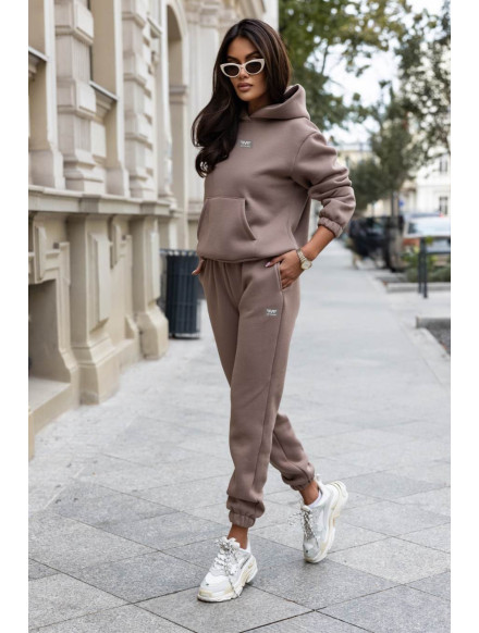 Survêtement femme moka LEISURE VIBE D31 MITARE