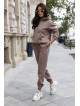 Chándal de mujer moca LEISURE VIBE D31 MITARE