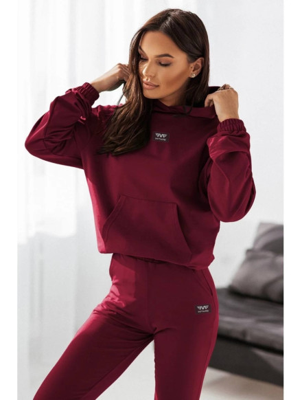Tracksuit claret URBAN EASE D8 MITARE