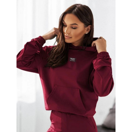 Trainingsanzug Rotwein URBAN EASE D8 MITARE