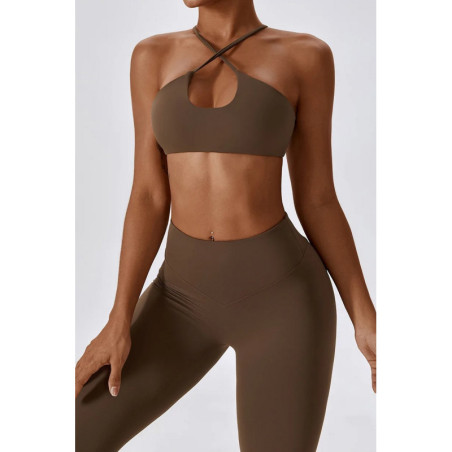 Push up shaping pants brown ZAPPY FLEXI K131 MITARE
