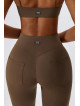 Pantalone push up modellante marrone ZAPPY FLEXI K131 MITARE
