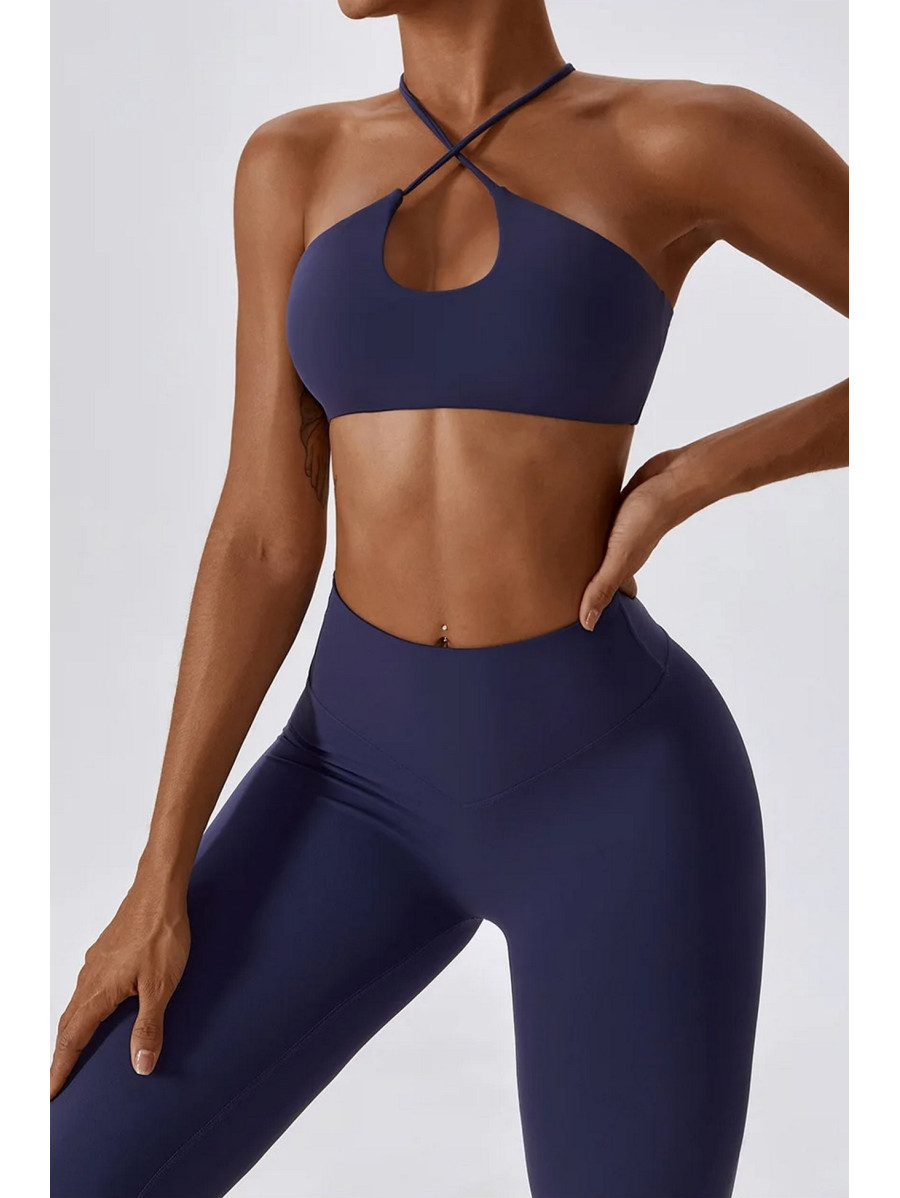 Spodnie push up modelujące granatowe ZAPPY FLEXI K131 MITARE