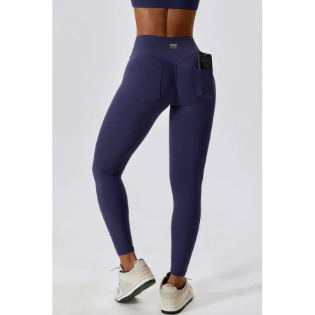 Spodnie push up modelujące granatowe ZAPPY FLEXI K131 MITARE