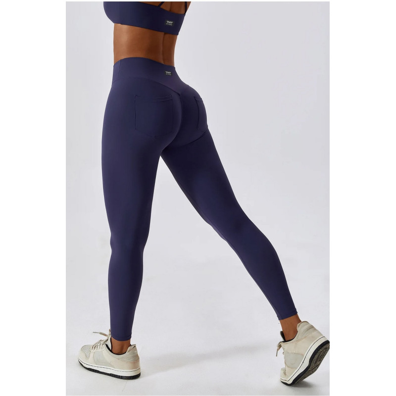 Pantalon gainant push up bleu marine ZAPPY FLEXI K131 MITARE