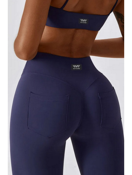 Pantalone push up modellante blu navy ZAPPY FLEXI K131 MITARE