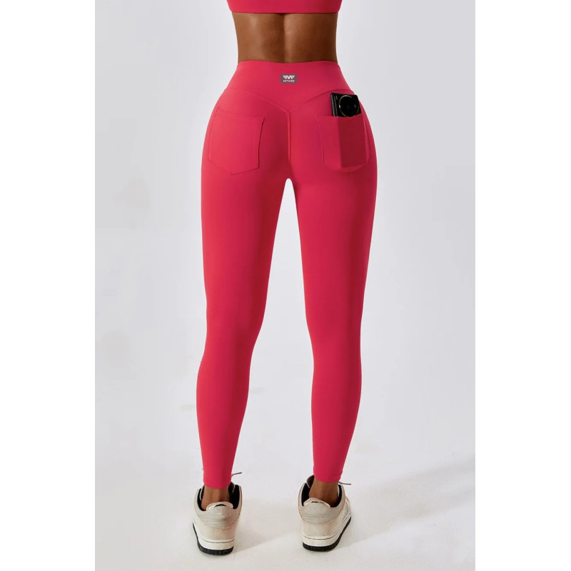 Spodnie push up modelujące różowe ZAPPY FLEXI K131 MITARE