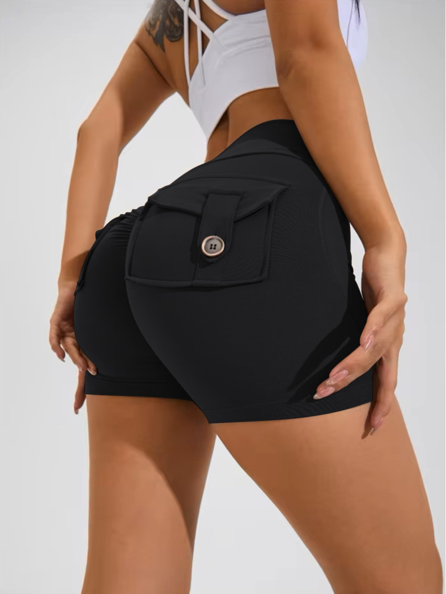 Pantaloncini push up modellanti da donna nero ZAPPY TRENDY K133 MITARE