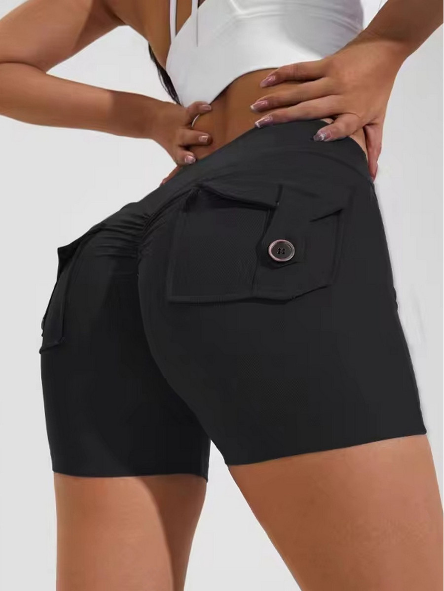 Spodenki damskie push up modelujące czarne ZAPPY TRENDY K133 MITARE