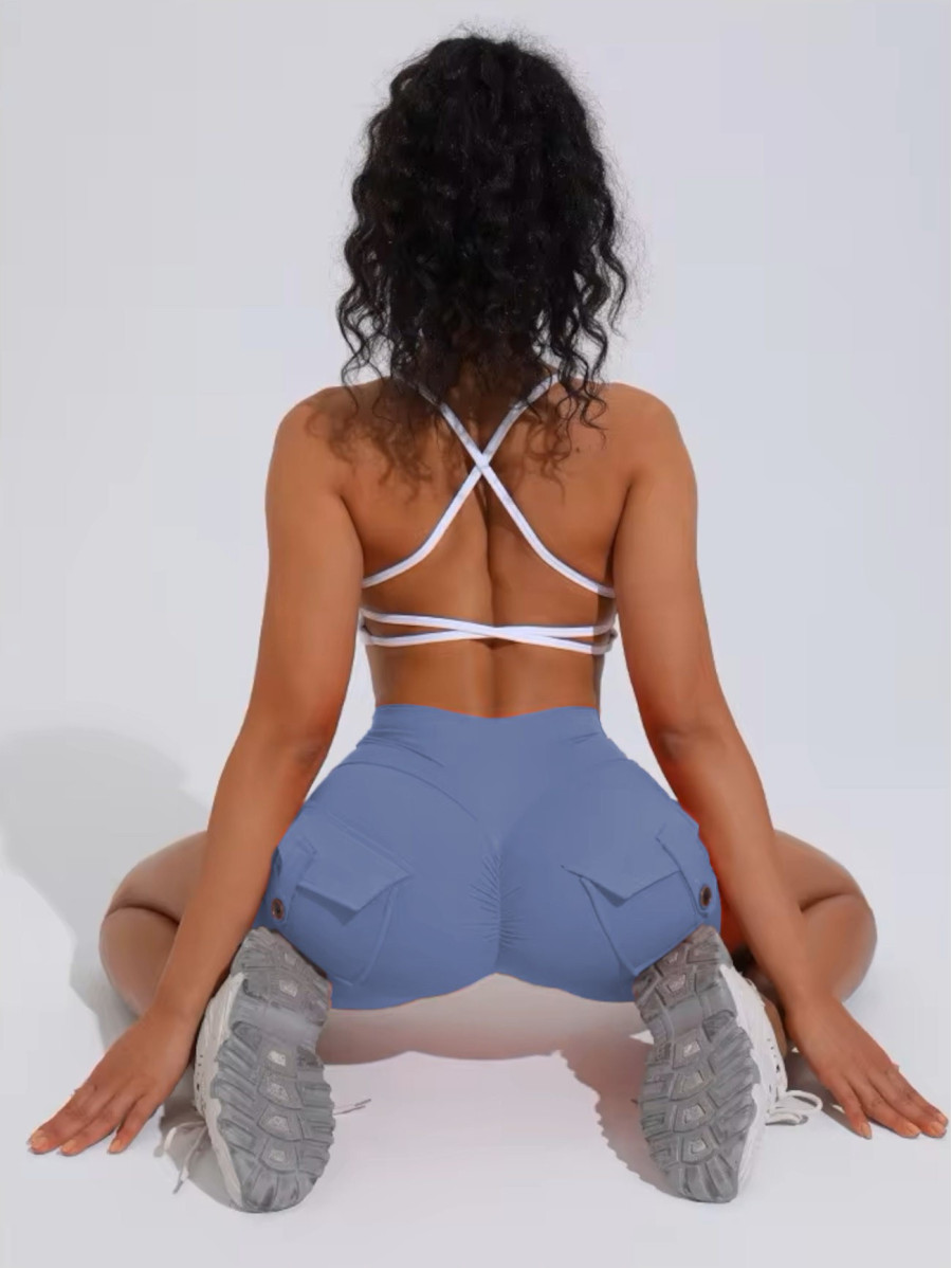 Short gainant push up femme bleu ZAPPY TRENDY K133 MITARE