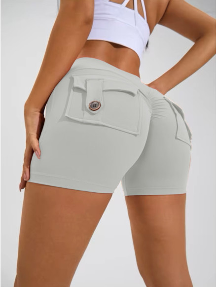 Short push up moldeador de mujer gris claro ZAPPY TRENDY K133 MITARE