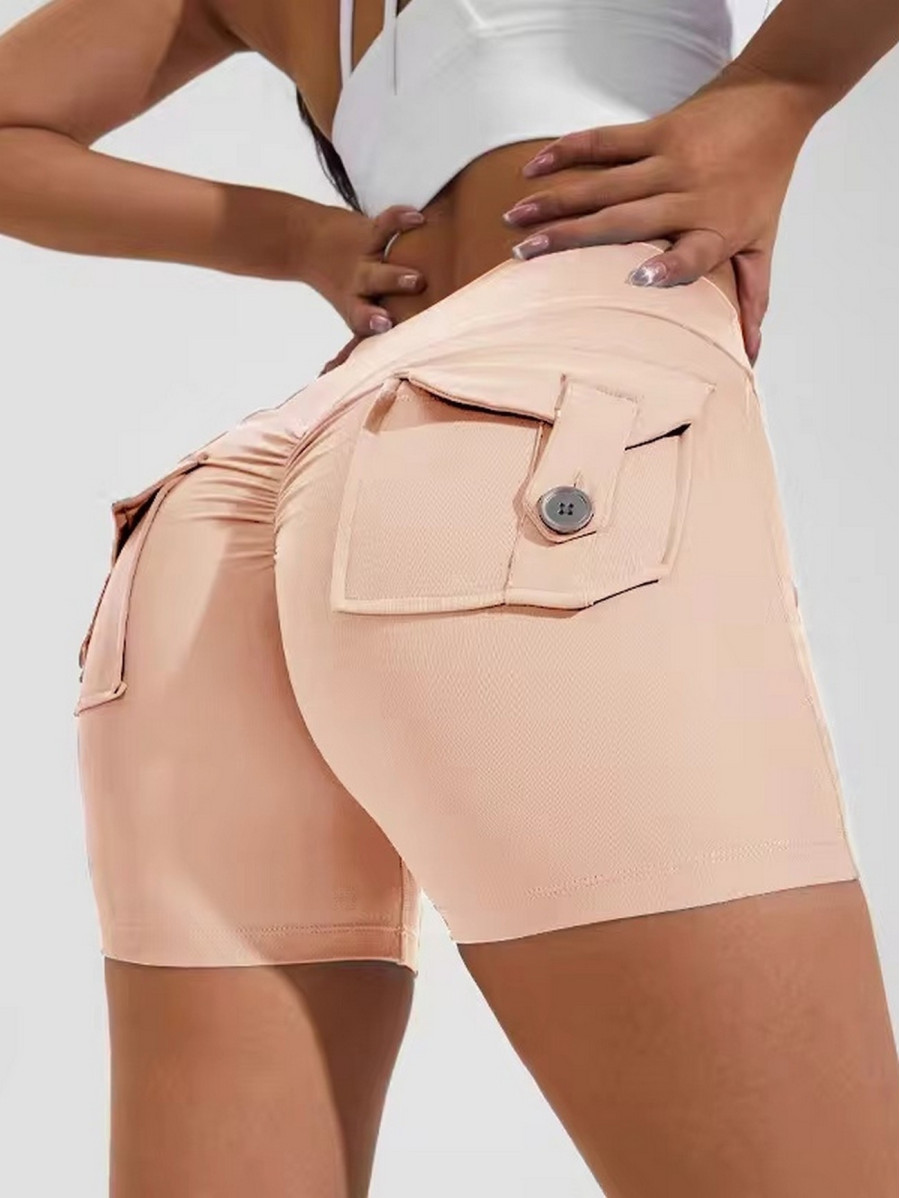 Push-Up Damen Shaping Shorts Aprikose ZAPPY TRENDY K133 MITARE