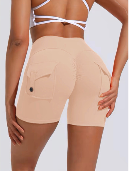 Push up women's shaping shorts light apricot ZAPPY TRENDY K133 MITARE 2