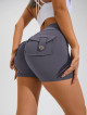 Push up women's shaping shorts grey ZAPPY TRENDY K133 MITARE