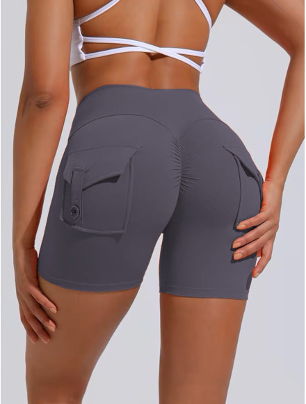 Push up women's shaping shorts grey ZAPPY TRENDY K133 MITARE 2