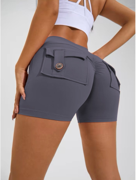 Spodenki damskie push up modelujące szare ZAPPY TRENDY K133 MITARE