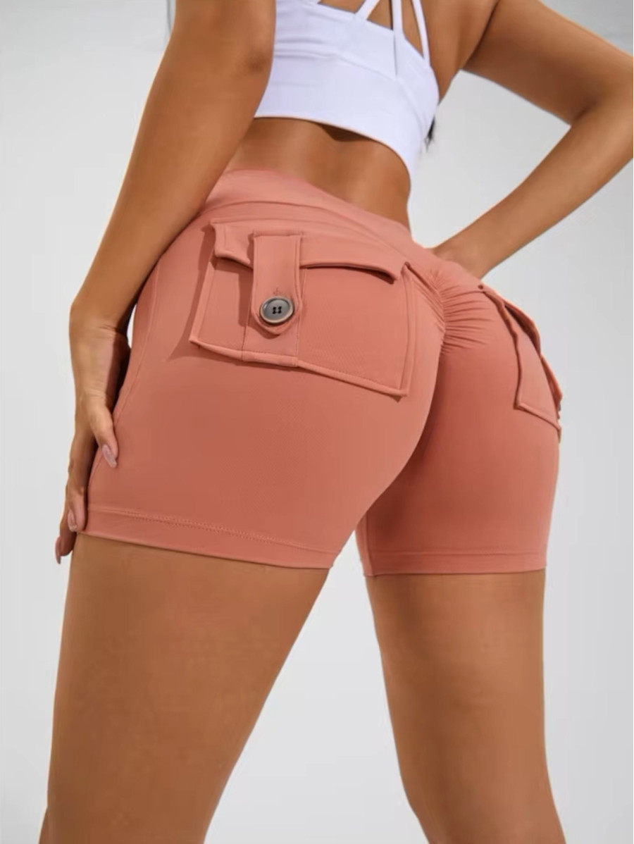 Short push up moldeador de mujer salmone ZAPPY TRENDY K133 MITARE