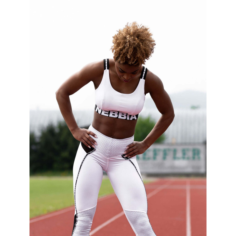 Soutien-gorge de sport Airy Straps N693 BLANC NEBBIA