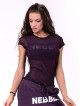 Flash-Mesh T-shirt N665 BURGUNDY NEBBIA