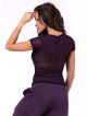 Maglietta Flash-Mesh N665 BORGOGNA NEBBIA