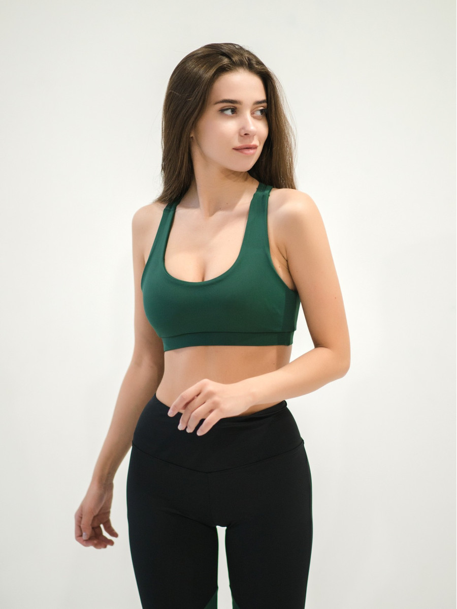 Soutien-gorge de sport BASIC K027 vert MITARE