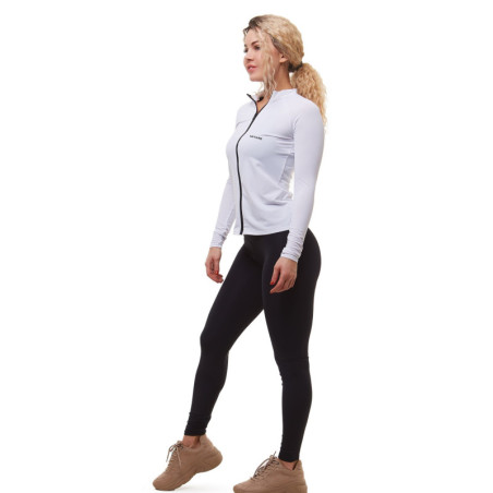 Felpa FIT K046 bianca MITARE