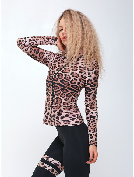 Sweatshirt FIT K046 leopard MITARE