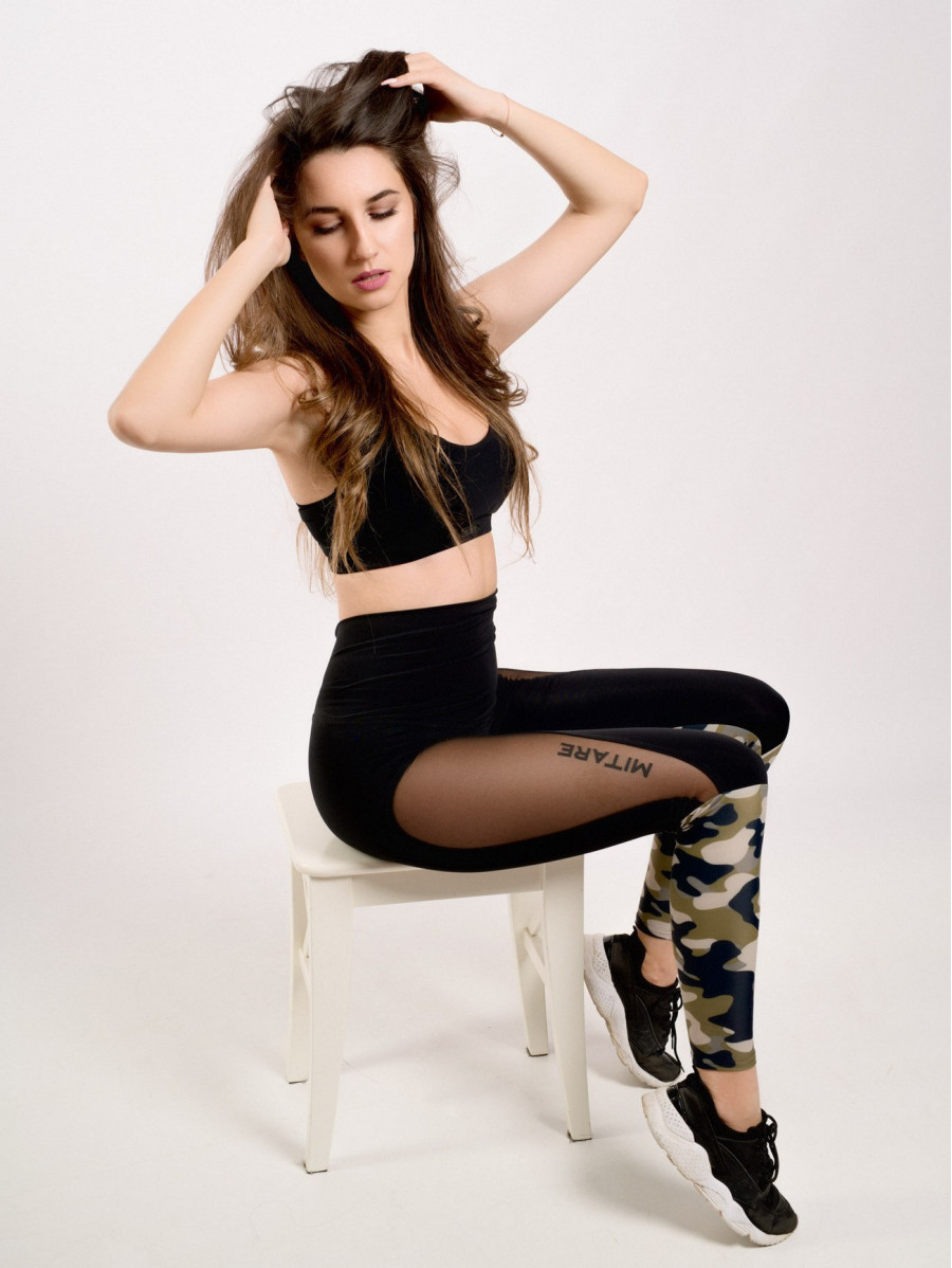 Leggins HOT K043 camo MITARE