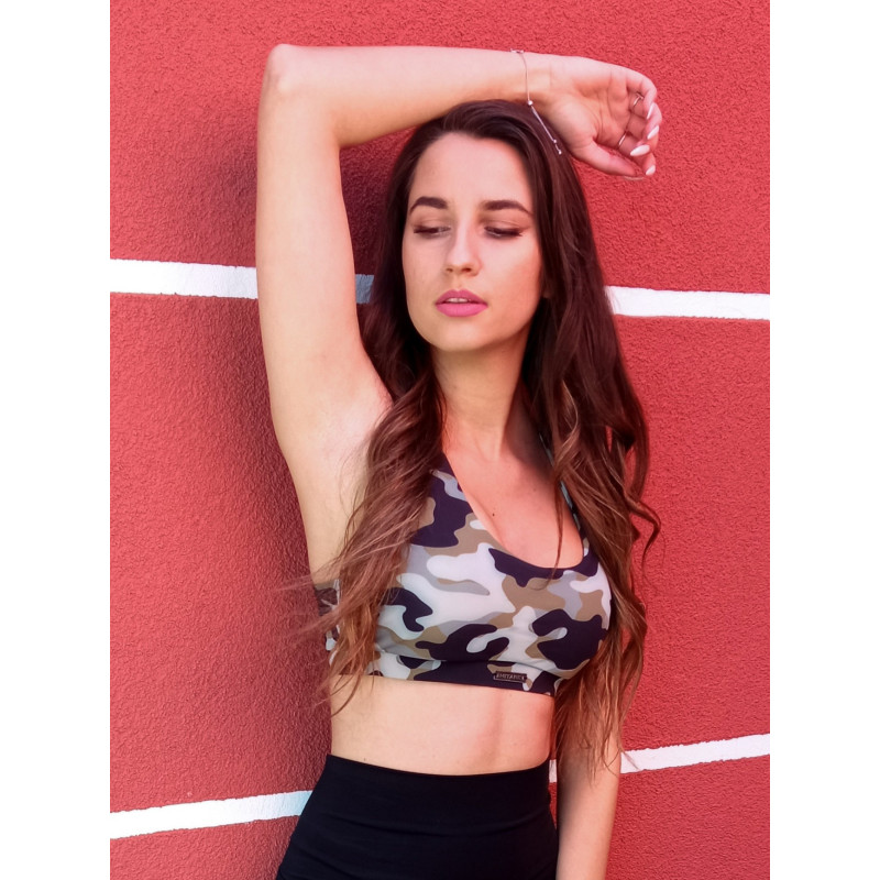 Soutien-gorge de sport BASIC K027 camo MITARE