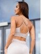Sujetador deportivo LOVELY K005 beige MITARE