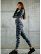 Legginsy damskie bezszwowe ARMY K013 MITARE YOGA