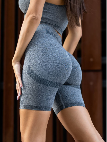 Nahtlose Shorts PUSH UP MAX K077 dunkelgrau MITARE