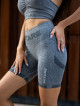 Nahtlose Shorts PUSH UP MAX K077 dunkelgrau MITARE