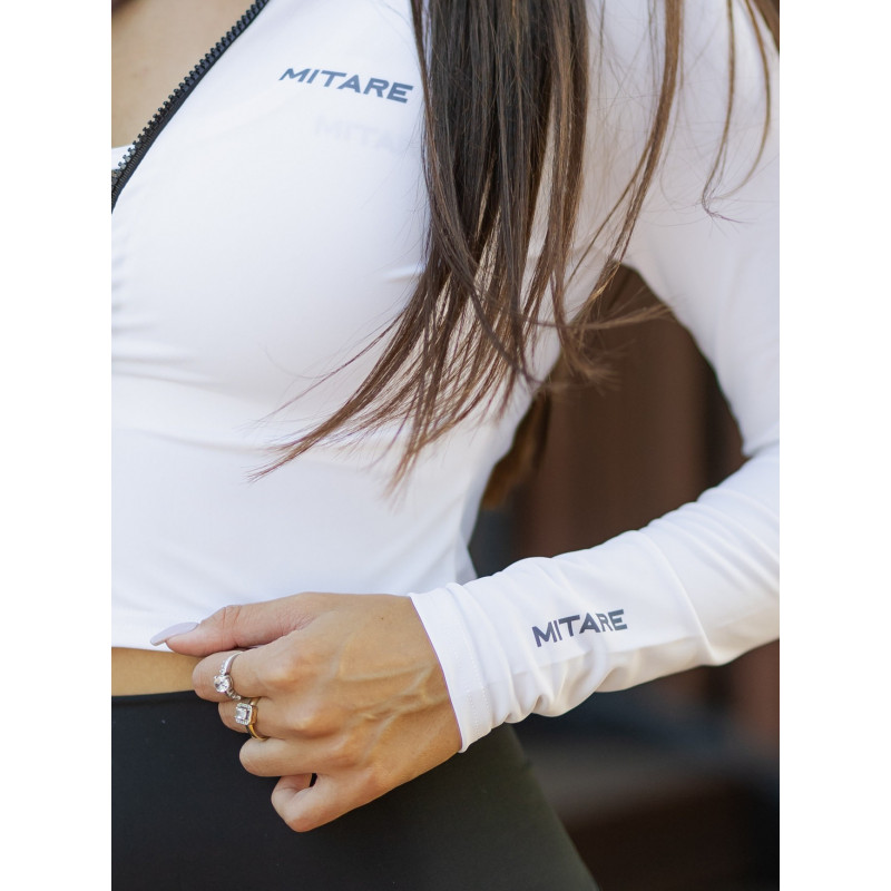 Krótka bluza SIMPLY K045 biała MITARE