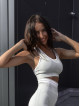 Seamless bra SLIM PUSH UP K079 light gray MITARE