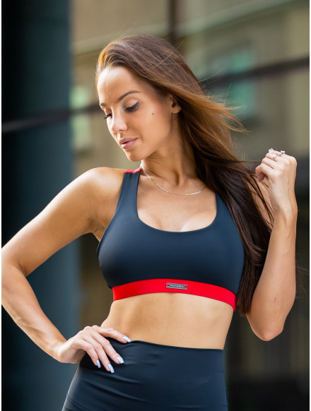 Biustonosz sportowy CUTE K075 czerwony MITARE