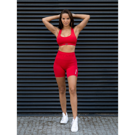 Short sans coutures PUSH UP MAX K077 rouge MITARE