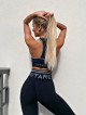 Nahtloser BH SLIM PUSH UP K079 schwarz MITARE