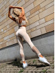 Reggiseno sportivo LOVELY K005 beige MITARE