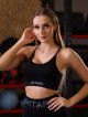 Sports bra SENSUAL K021 black MITARE