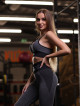Sports bra LOVELY K005 gray/black MITARE