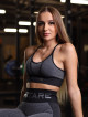 Sports bra LOVELY K005 gray/black MITARE