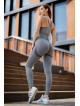 Legging sans couture PUSH UP MAX K001 gris foncé MITARE