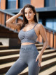 Seamless bra LOVELY K002 dark grey MITARE