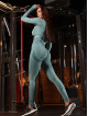 Legging sans couture PUSH UP MAX K001 vert MITARE