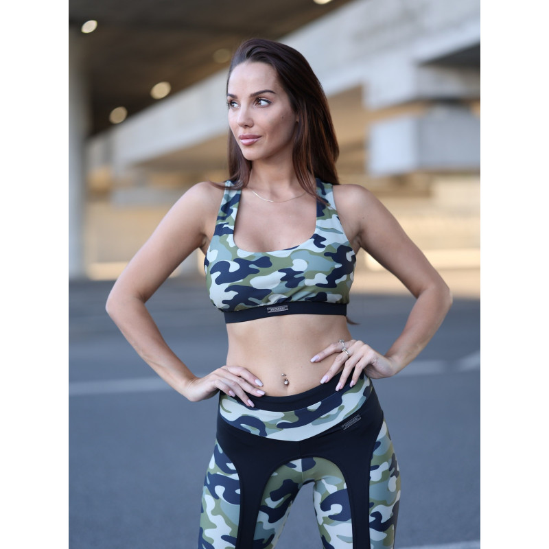 Biustonosz sportowy CUTE K075 camo MITARE