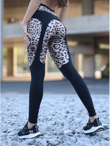 Leggins GARTERS K035 leopard MITARE