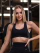 Biustonosz sportowy BASIC K027 czarny MITARE