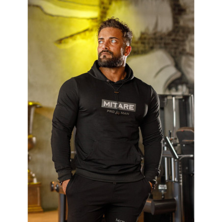 Sudadera con capucha K103 negro MITARE PRO MAN